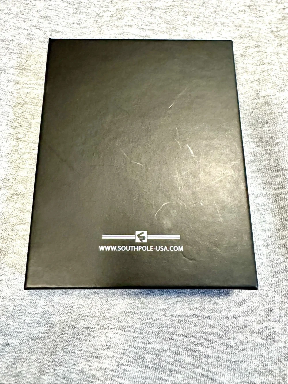 South Pole Black 'Legend' Graphic Wallet